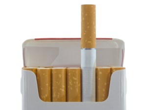 Pack of cigarettes, close-up Pack of cigarettes, close-up