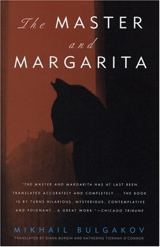 The book cover showing the shadowy profile of a cat.