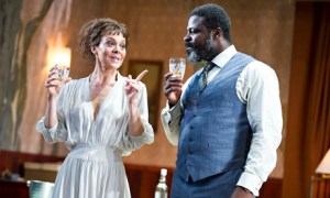 Helen McCrory and Danny Sapani in Medea