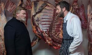 Brendan Gleeson and Chris O'Dowd in John Michael McDonagh's Calvary.