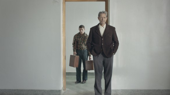 Tye Sheridan and Jeff Goldblum in the film.