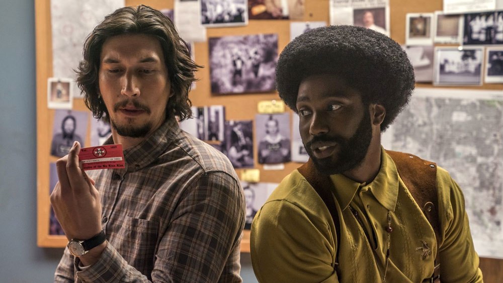 Adam Driver and John David Washington in the film.