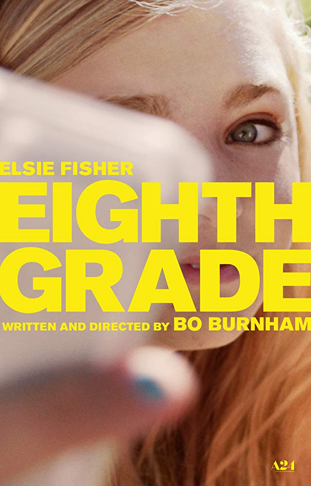 The film poster showing Elsie Fisher as she takes a selfie.