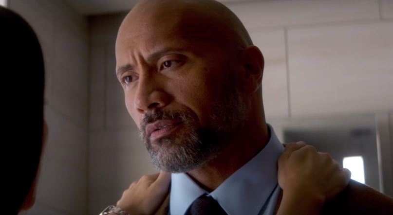 Dwayne Johnson in the film.