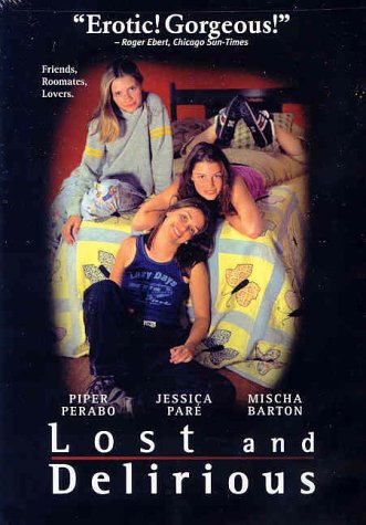 The film poster showing Mischa Barton, Jessica Paré and Piper Perabo lounging on a bed.