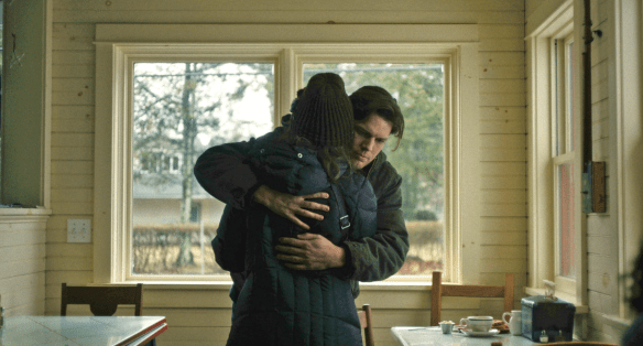 Mary Kay Place and Jake Lacy in the film.