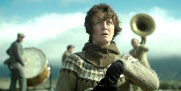 Halldóra Geirharðsdóttir in the film.
