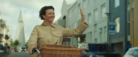 Halldóra Geirharðsdóttir in the film.