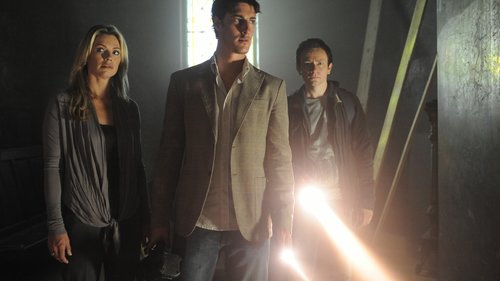 Caroline Néron, Eric Balfour and Justin Salinger in the film.