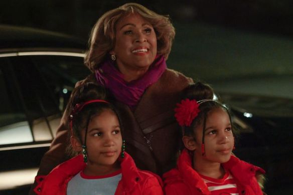 Auntie Jo (Darlene Robinson) with the twins (Andrea-Marie Alphonse, Selena-Marie Alphonse)