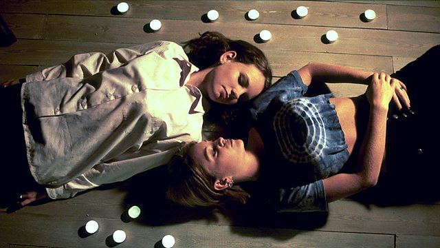 Lizzie (Heather Ann Foster) and her friend Kerrie (Nicola Stapleton) lying on the floor.