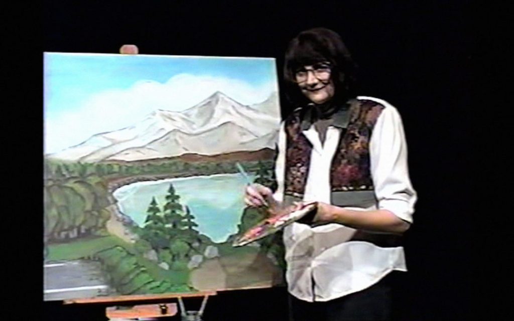 Painting with Joan (Kerri Kenney). 