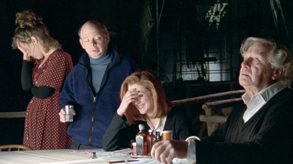 The actors at rehearsal.