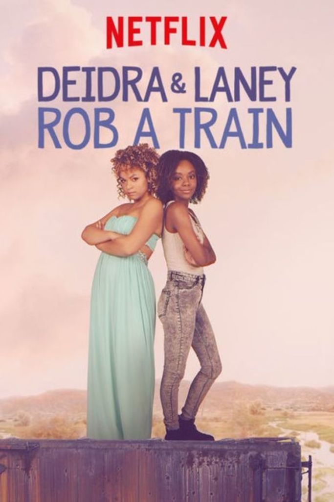 The film poster showing Laney (Rachel Crow) and Deidra (Ashleigh Murray) standing back to back with their arms crossed.