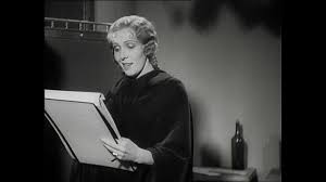 Marie (Lili Darvas) painting.