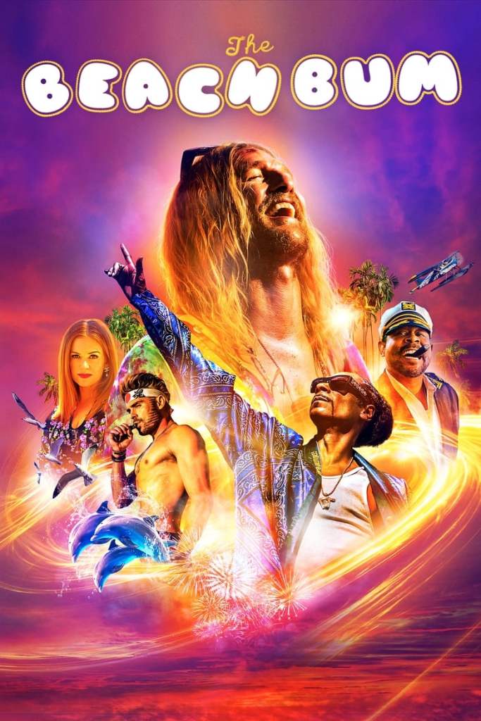 The film poster showing Moondog (Matthew McConaughey) very big, surrounded by other characters of the film, much smaller.