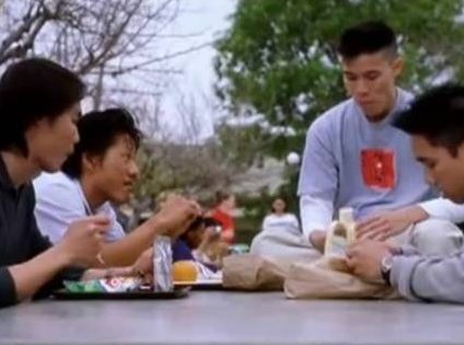 A film still of better luck tomorrow.