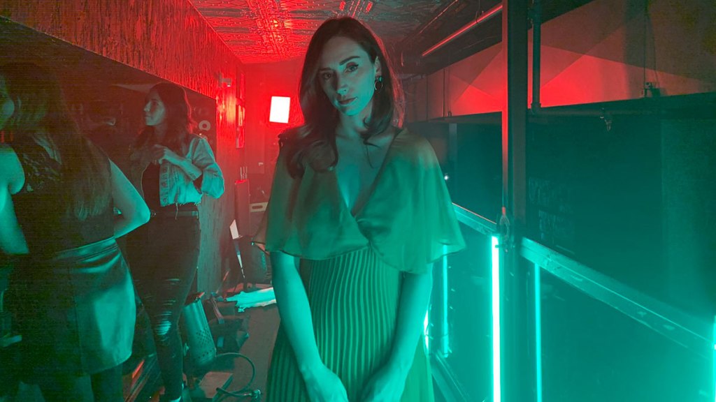 Claire (Najarra Townsend) in a club.