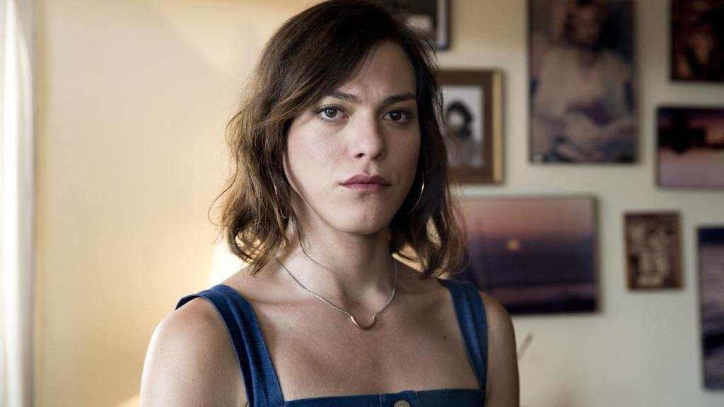 Marina (Daniela Vega) looking serious.
