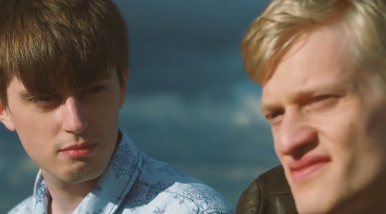 Tom (Steve Salt) and Joe (Jack Knight) on their hill.