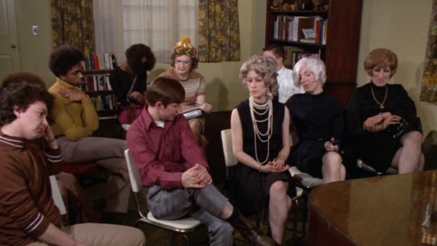 A group meeting of transgender people.