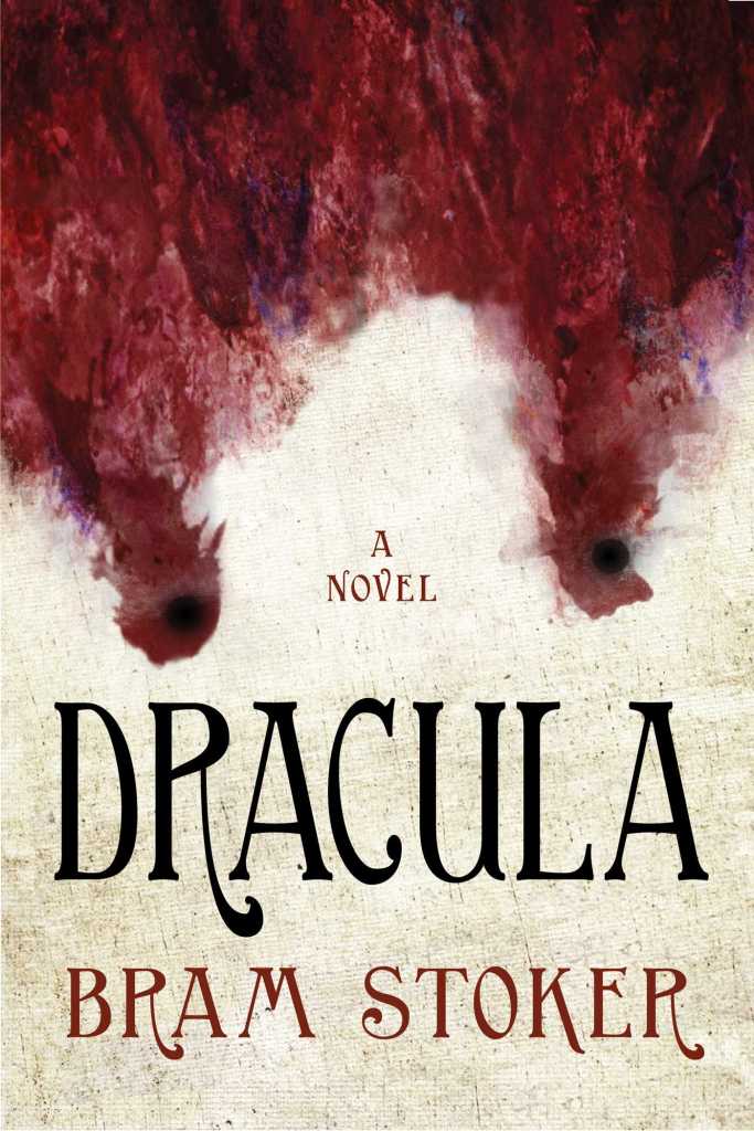 The book cover showing two small holes that spilled a lot of blood. 