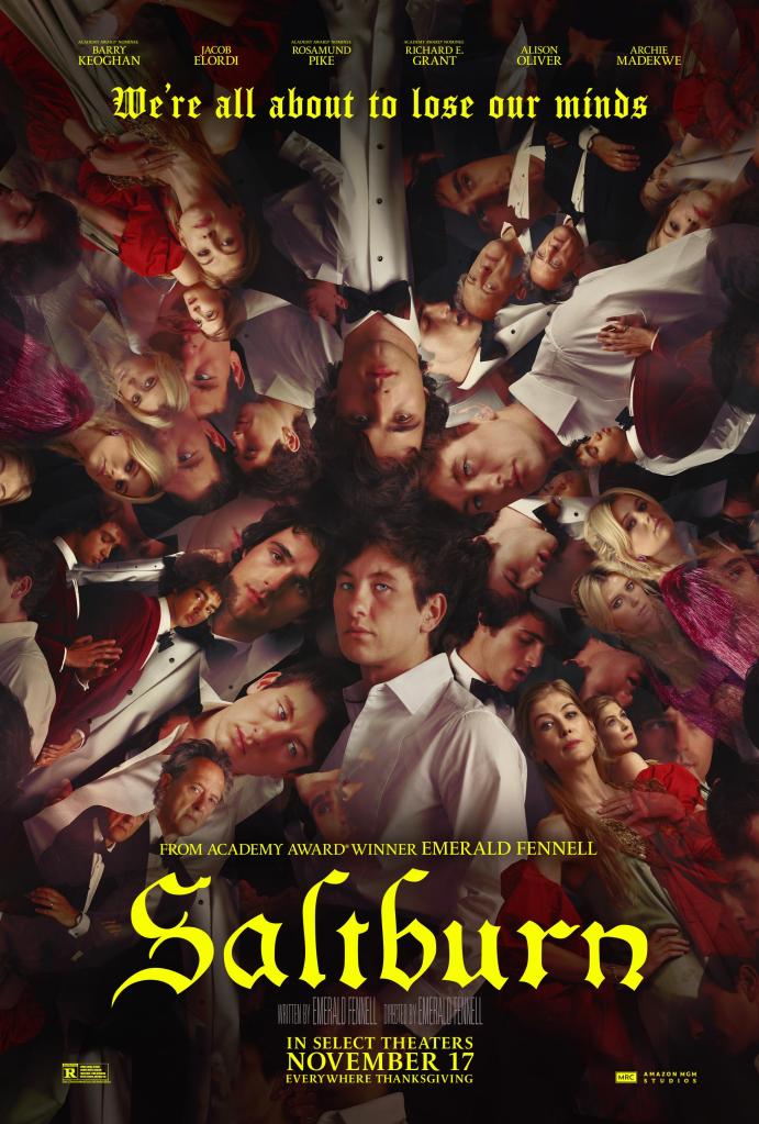 The movie poster showing the main characters of the film in various iterations arranged like a kaleidoscope.