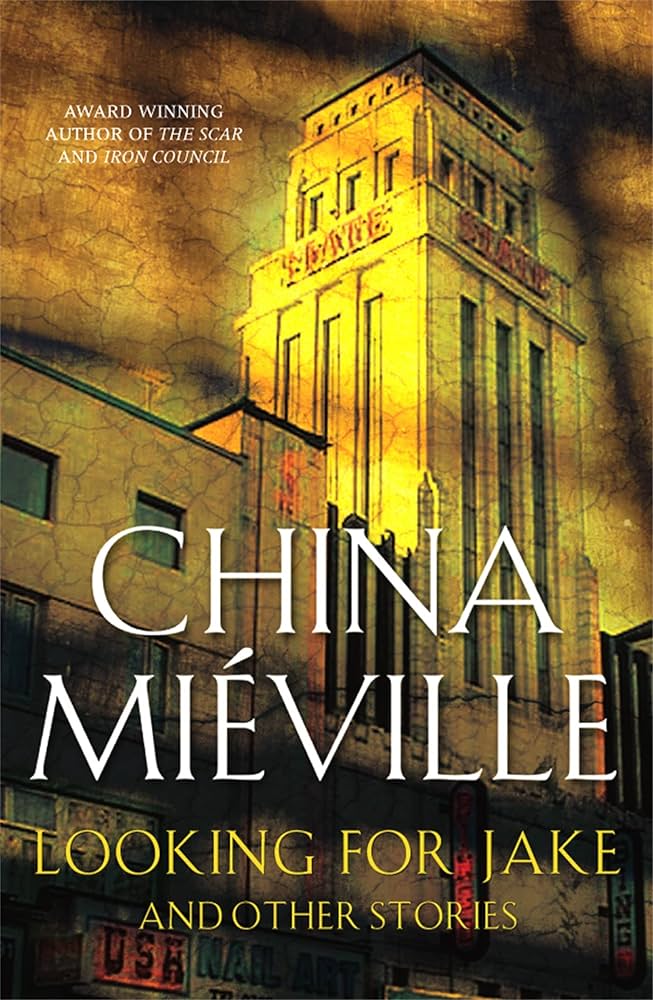 The book cover showing a high rise building in London. 