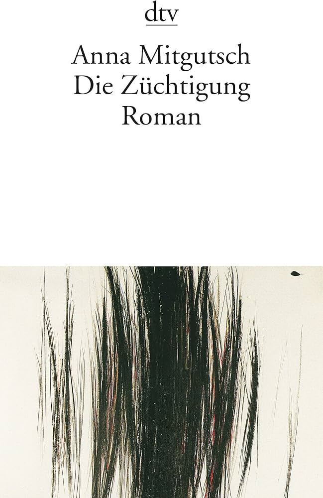 The book cover showing cut-off strands of black hair